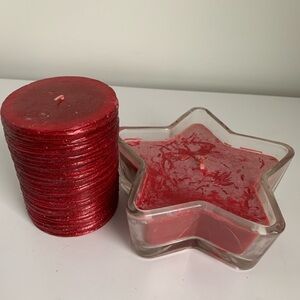 White barn candle co Spice Scented Candle lot